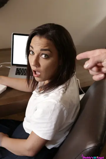 Amara Romani – Brunette with Small Natural Tits Takes Anal Creampie
