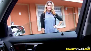 Roxxy Renay – Tattooed Blonde Fucks, Sucks Cock and Takes a Facial