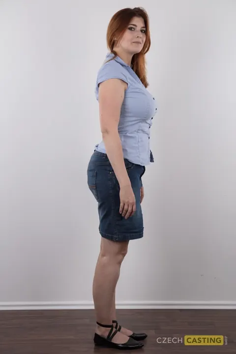 Czech Redhead MILF Poses Clothed Then Nude – photo 3 of 20