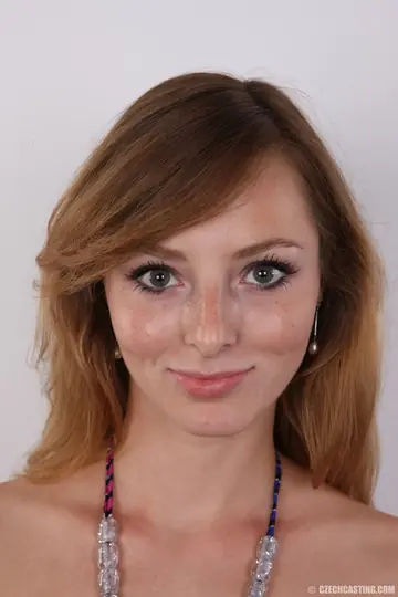 Czech Redhead Strips Out of Her Jeans and Spreads Her Hairy Pussy