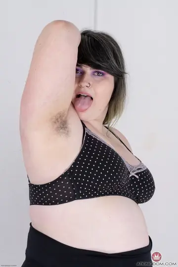 Cece Lachey – Thick Brunette Lifts Her Skirt and Fingers Her Hairy Pussy