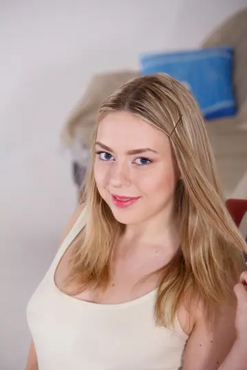 Danielle Rose – Petite Amateur Blonde in Socks Toys Her Ass and Fingers Her Pussy