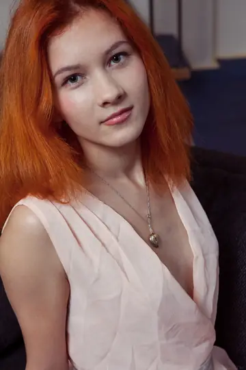 Skinny Pale Redhead Gets Fucked and Fingers Herself