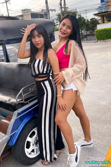 Busty Asian Amateur Rides Cowgirl in a Bathroom Threesome
