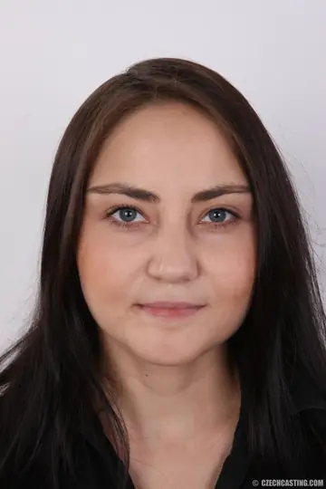 Slim Czech Brunette with Big Tits Strips Out of Her Jeans