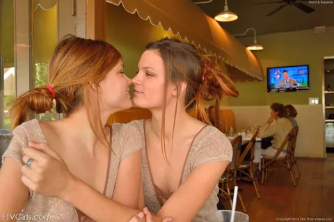 Raylene: Redhead Latina with Small Enhanced Tits Fingers Her Partner – photo 1 of 20