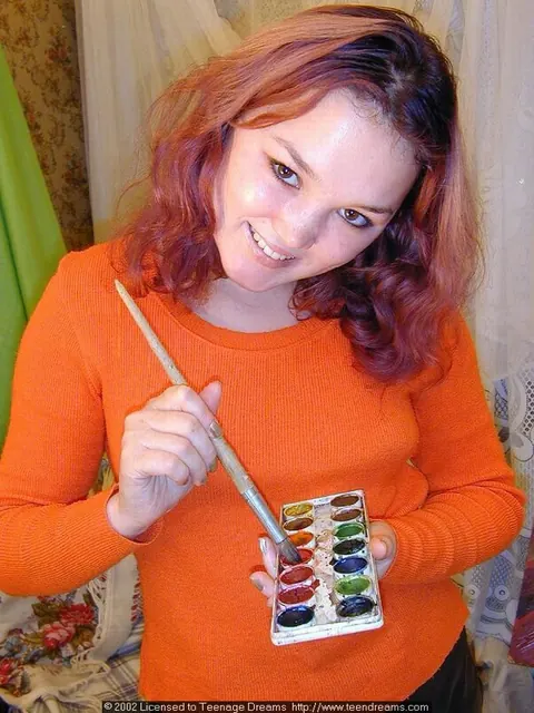 Redhead Pulls Aside Her Panties for a POV Blowjob – photo 3 of 20