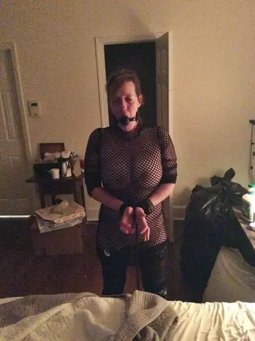 Several Busty Women Bound in Stockings and Latex Spread Wide