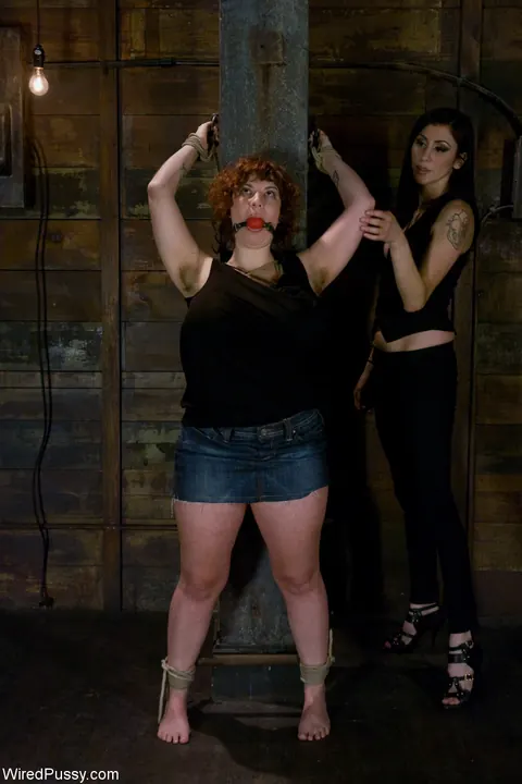 Mariah Cherry: Two Redhead MILFs Endure Rope Bondage Together – photo 3 of 21