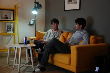 Busty Asian Wife Fucks Her Husband's Boss in the Office