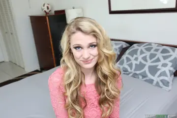 Jayden Rae – Blonde Strips Out of Her Shorts for POV Fuck