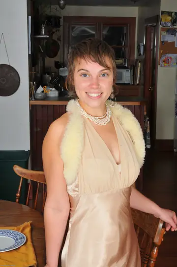 Blonde with Short Hair Spreads Her Hairy Asshole