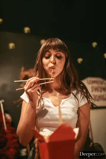Riley Reid – Brunettes in Panties Kiss and Lick Each Other Before Scissoring