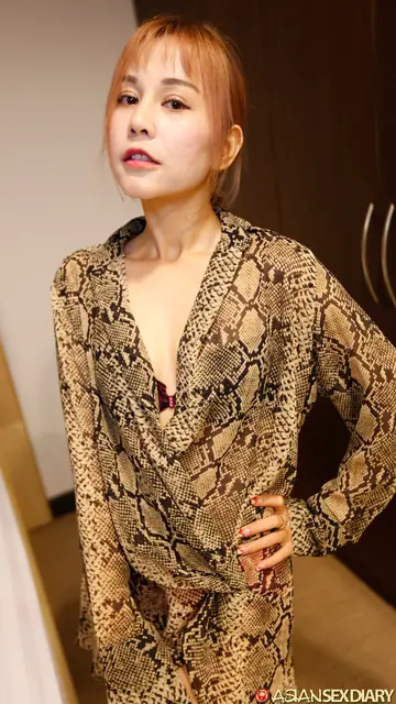 Petite Asian Woman Strips Nude Showing Her Hairy Bush