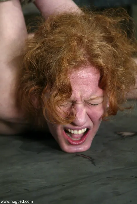 Sye Rena: Mature Redhead Bound in Rope Plays with a Vibrator – photo 16 of 20