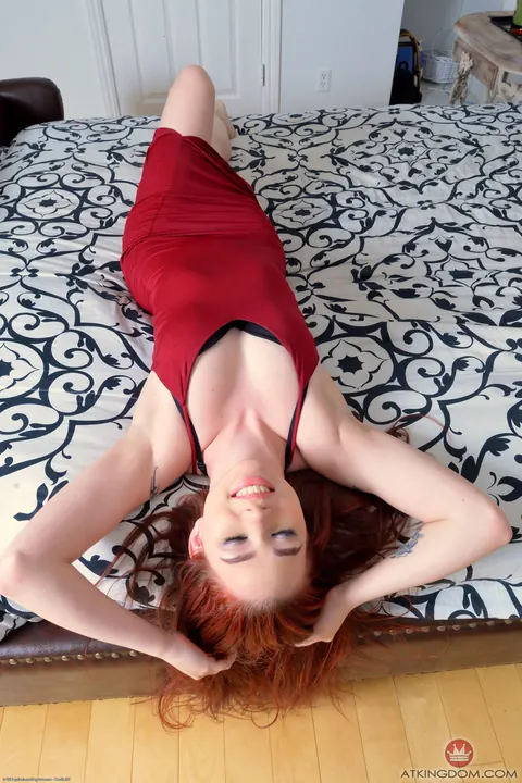 Cassidy Michaels: Petite Redhead Spreads Her Asshole for the Camera – photo 2 of 21
