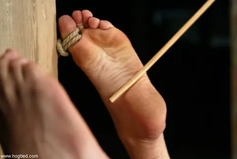 Pinky Lee: Short-Haired Blonde Bound and Toyed with a Dildo – photo 4 of 20