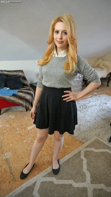 Emilia Song – PAWG Blonde in Panties Spreads Her Ass and Pussy