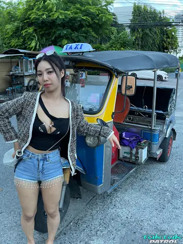 Busty Thai Woman Gets Oiled and Fucked Outdoors